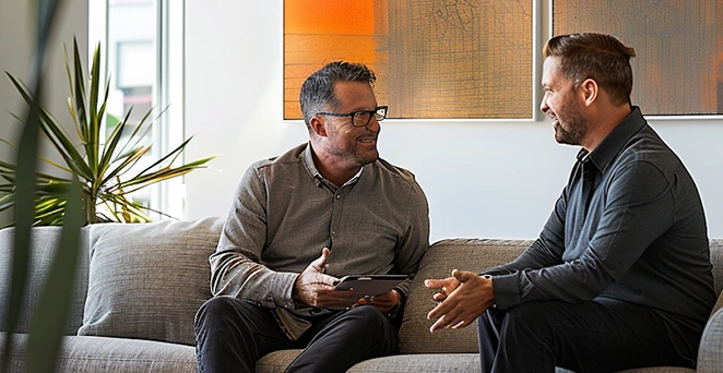 Business and technical team collaboration